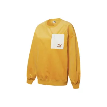 PUMA Sweatshirts Women's Gold