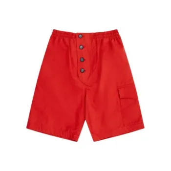 Bottega Veneta Casual Shorts Men's Red