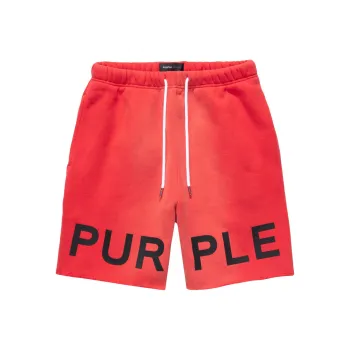 PURPLE BRAND Hwt Fleece Short