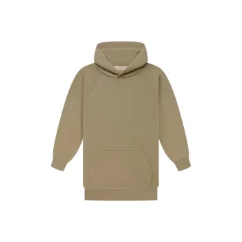 Fear Of God Essentials Women's 3/4 Sleeve Hoodie Oak