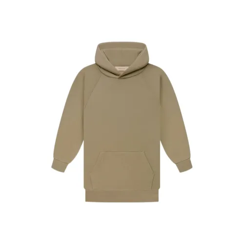 Fear Of God Essentials Women's 3/4 Sleeve Hoodie Oak