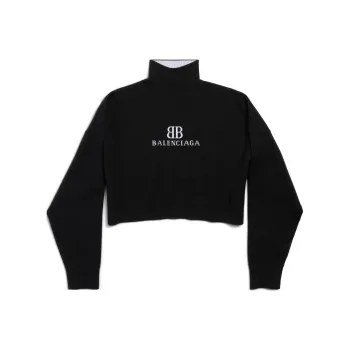 Balenciaga SS25 Sweater Women's Black
