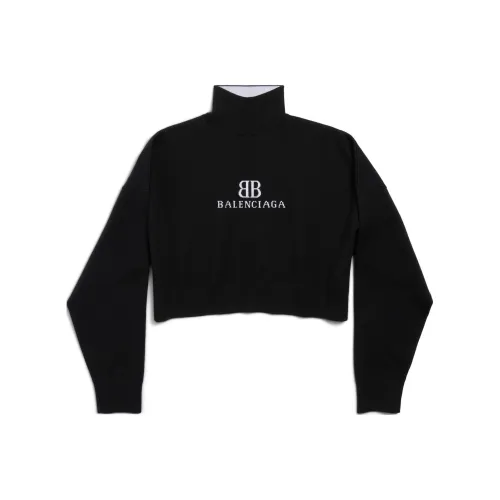 Balenciaga SS25 Sweater Women's Black