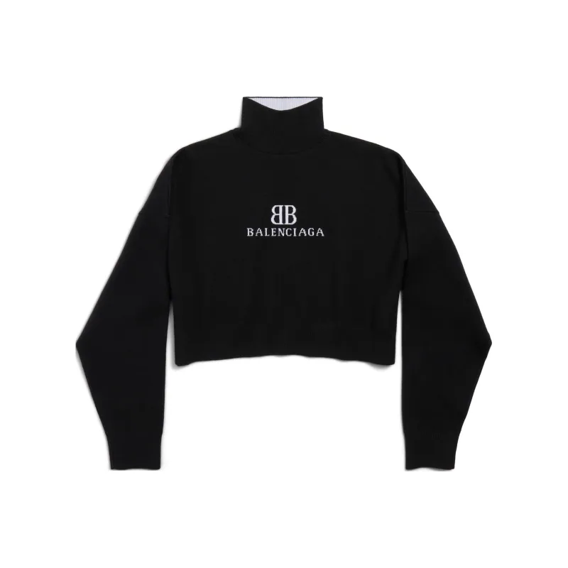 Balenciaga SS25 Sweater Women's Black-0
