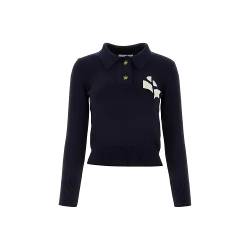 Denise logo side-stripe zip-up jacket