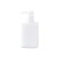 100ml Square Lotion Travel Bottles (White)-2 Pcs