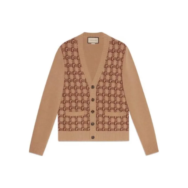 GUCCI FW22 Knitwear Women's Brown-0