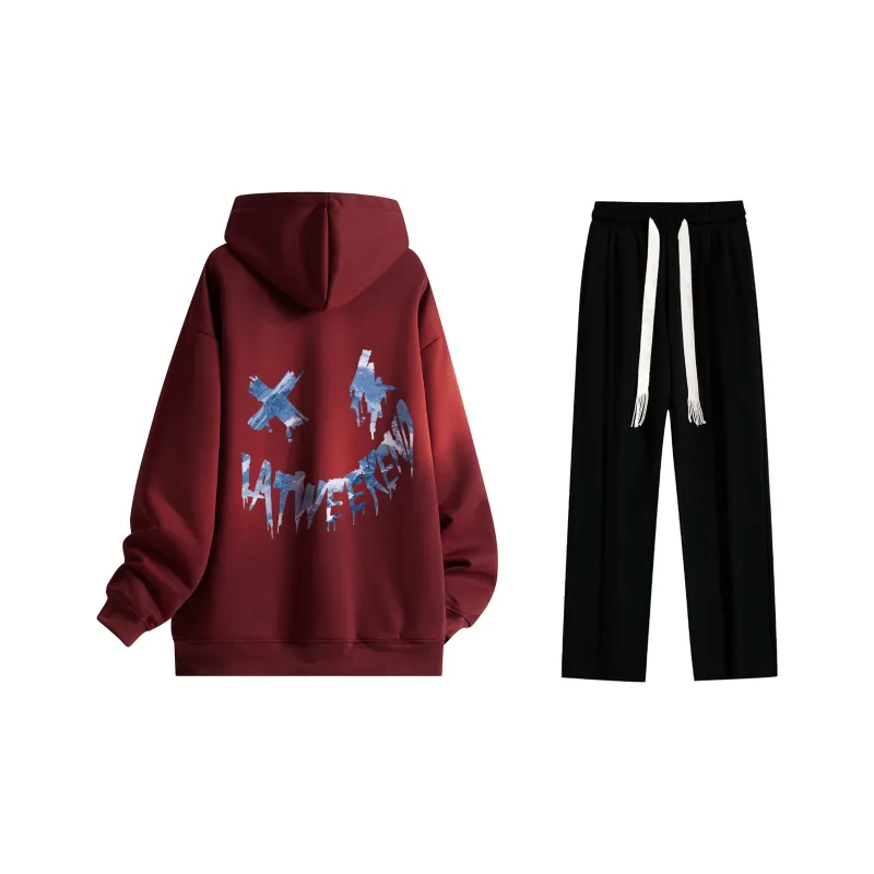 LA'T.WEEKEND Sweatshirt Set Unisex-22