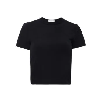 Alexander Wang Logo Jacquard Crewneck Knit Top