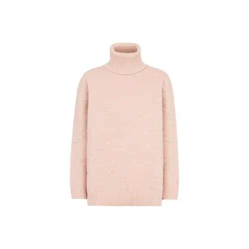 FENDI FW21 Fitted Sweater Women's Pink