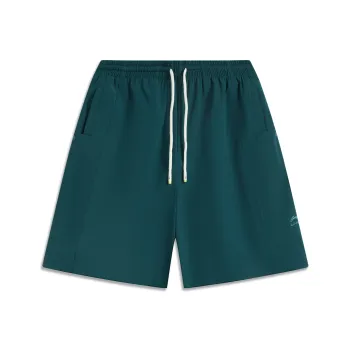 LiNing Sports Life Collection Casual Shorts Men's Reef Green