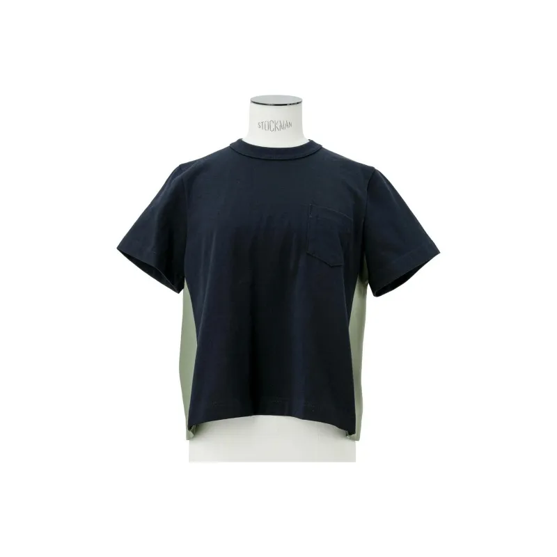 Sacai Panelled T shirt-0