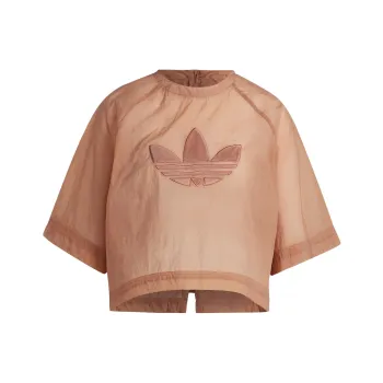 Adidas Originals Raglan Sleeve T Shirt Women's Coffee