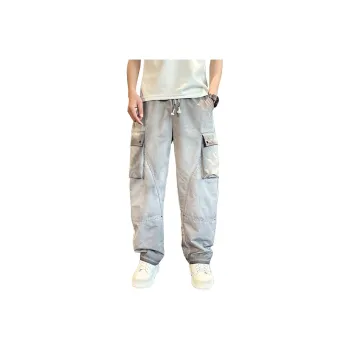 YOFVV Jeans Unisex Gray
