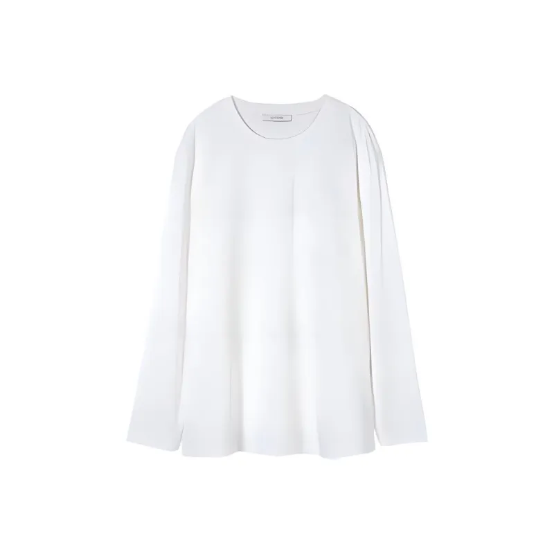 CHUMIAN Drop Shoulder Sleeve T Shirt Women's-0