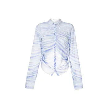 DION LEE Shirts Women's Blue