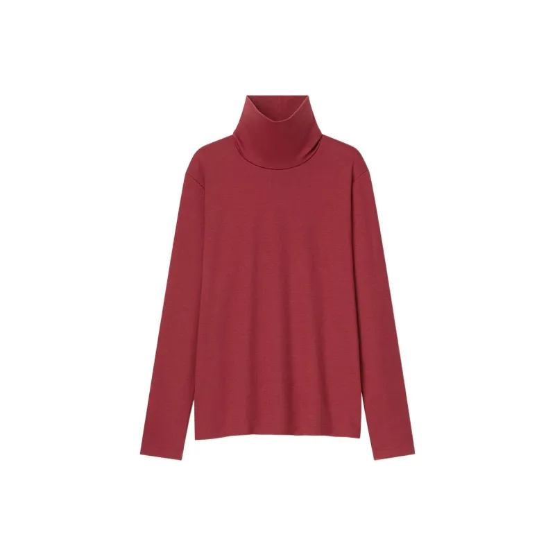 UNIQLO T-Shirts Women's Maroon-0