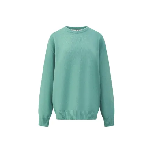 KIKAT Knitwear Women's Blue Leaning Green