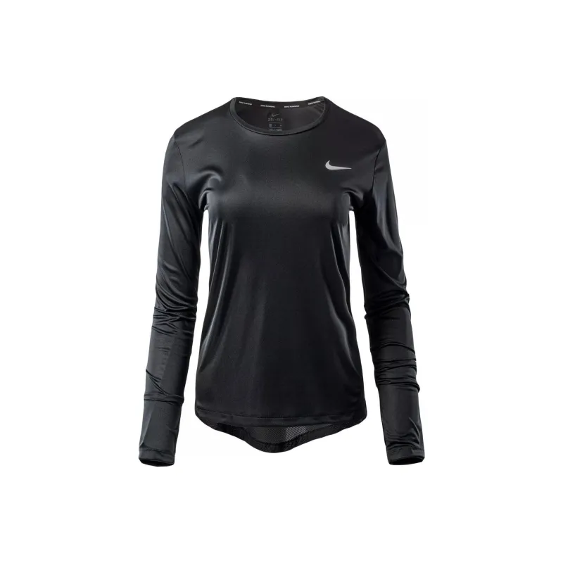Nike MILER T-Shirts Women's Black-0