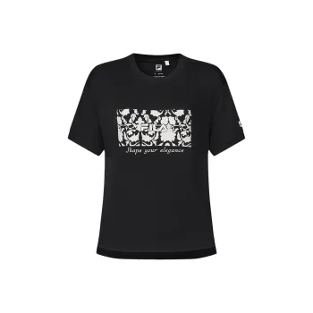 FILA SS24 T Shirt Women's Pitch Black