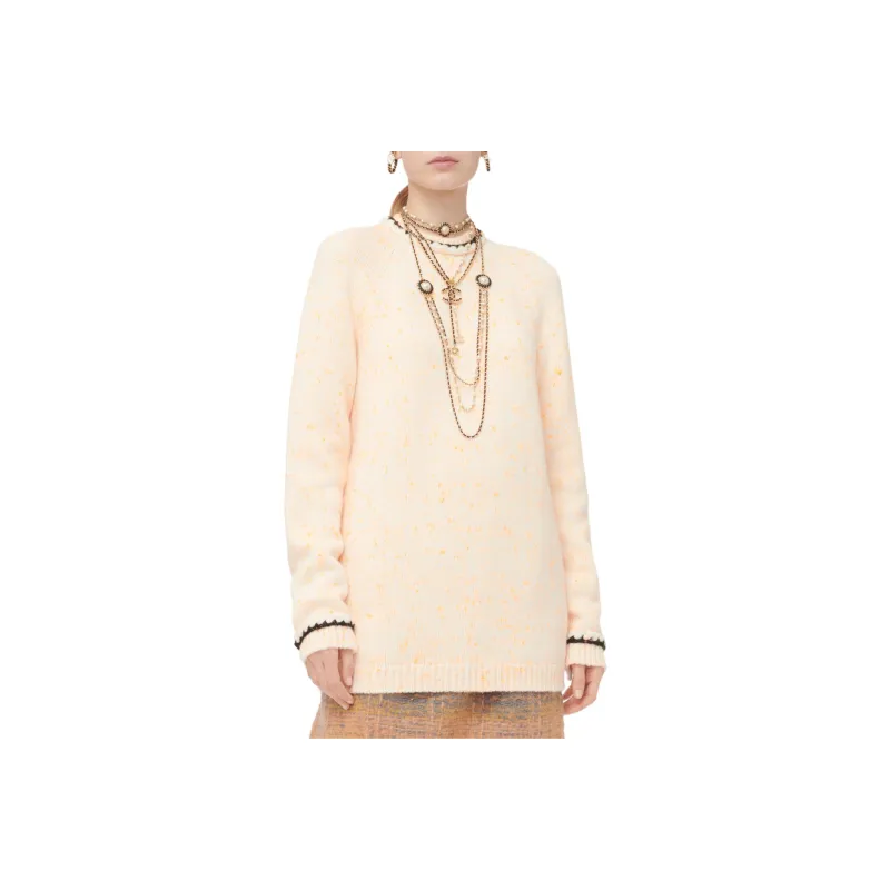 CHANEL Sweaters Women's Yellow-0