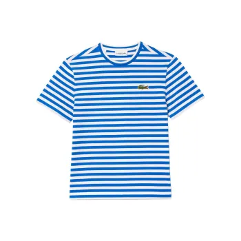 LACOSTE T-Shirt Women's Blue White
