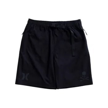 Hurley X MASTERMIND WORLD Hurley Collaboration Casual Shorts Unisex Black