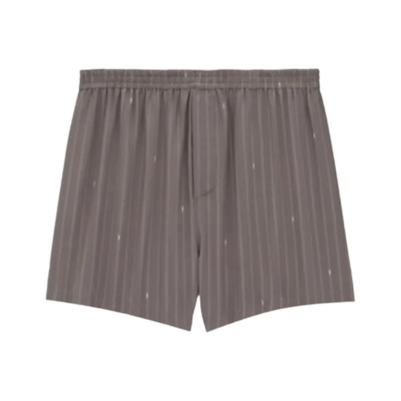 SAINT LAURENT Stripe Shorts-0