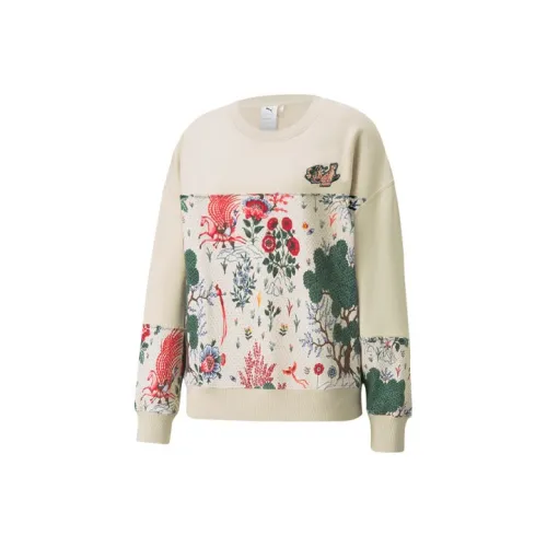 PUMA X LIBERTY Collaboration Sweatshirts Women's Birch Wood