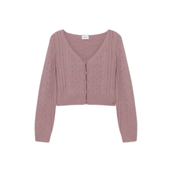ARITZIA Sunday Best Romy Merino Wool Cardigan Sweater Women's Claremont/Claremont