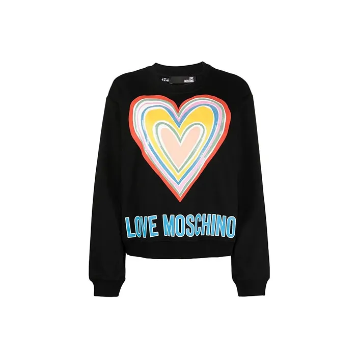 LOVE MOSCHINO Sweatshirts Women's Black-0
