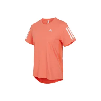 Adidas Drop Shoulder Sleeve T Shirt Women's Orange