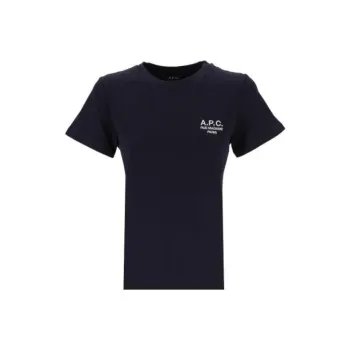 A.P.C Logo Printed Crewneck T-Shirt