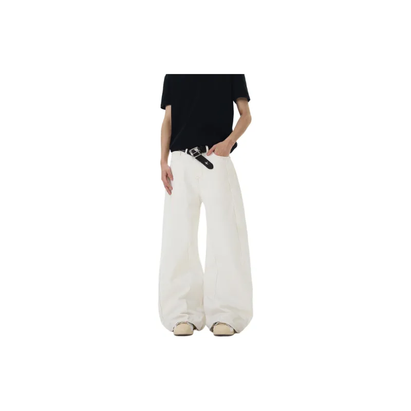 PISYPOX Jeans Unisex White-0
