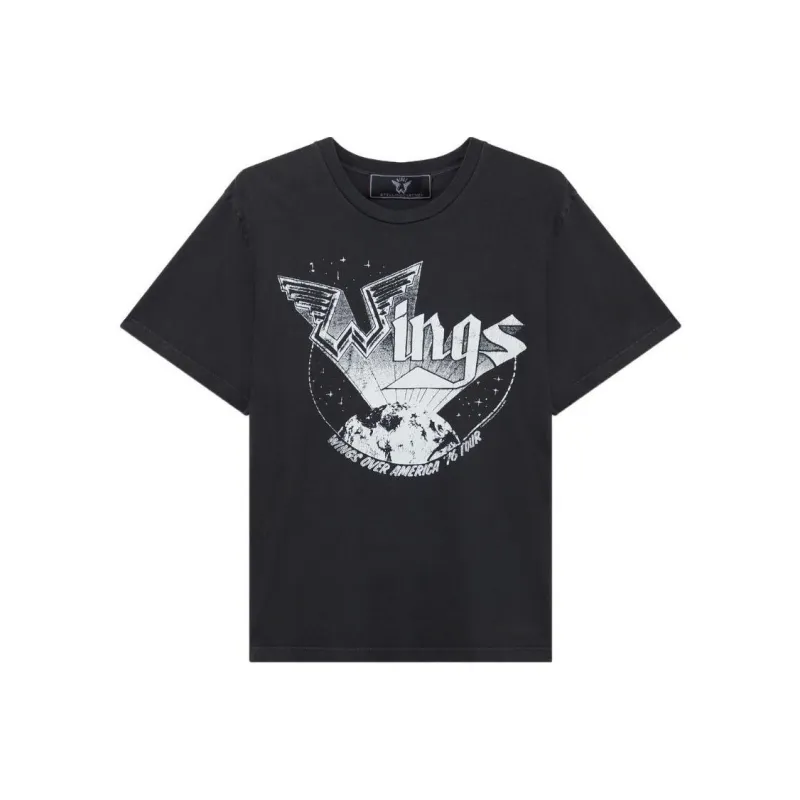 Stella McCartney Wings Graphic print Cotton T shirt-0