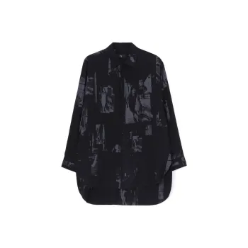 Yohji Yamamoto x MAX VADUKUL Y's SS24 Shirt Women's Black