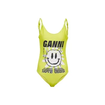 GANNI Bodysuits Women's Yellow