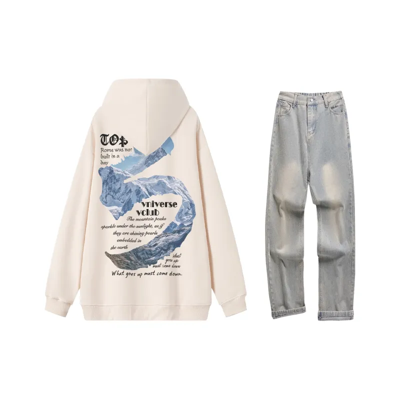VniVerseVClub Sweatshirt Set Unisex-22