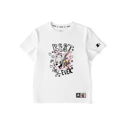 STARTER Tom And Jerry Series SS23 T-Shirts Women's White