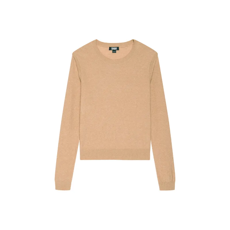DKNY FW24 Sweater Women's Camel-0