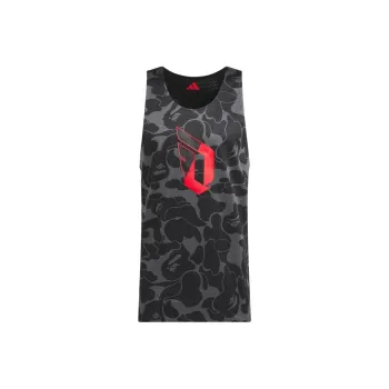 Adidas x BAPE Dame 9 FW24 Basketball Jerseys Men's Carbon Gray