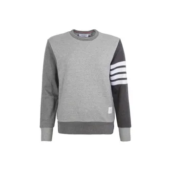 THOM BROWNE 4 Bar Crewneck Sweatshirt