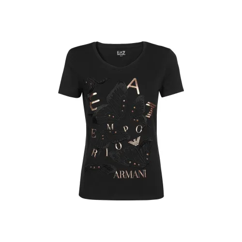 EMPORIO ARMANI EA7 T Shirt Women's Black