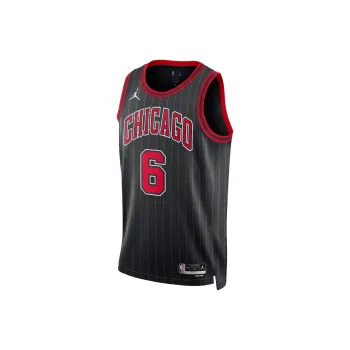 NBA x Jordan Chicago Bulls Swingman Statement Alex Caruso Basketball Jerseys Unisex Black