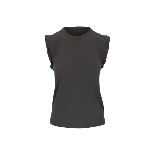 VERONICA BEARD Pintuck-detail Pima Cotton T-shirt