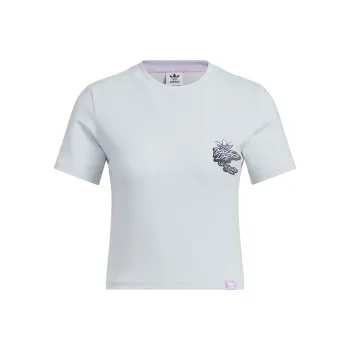 Adidas Originals CITY SKATE Regular T Shirt Women's Light Blue