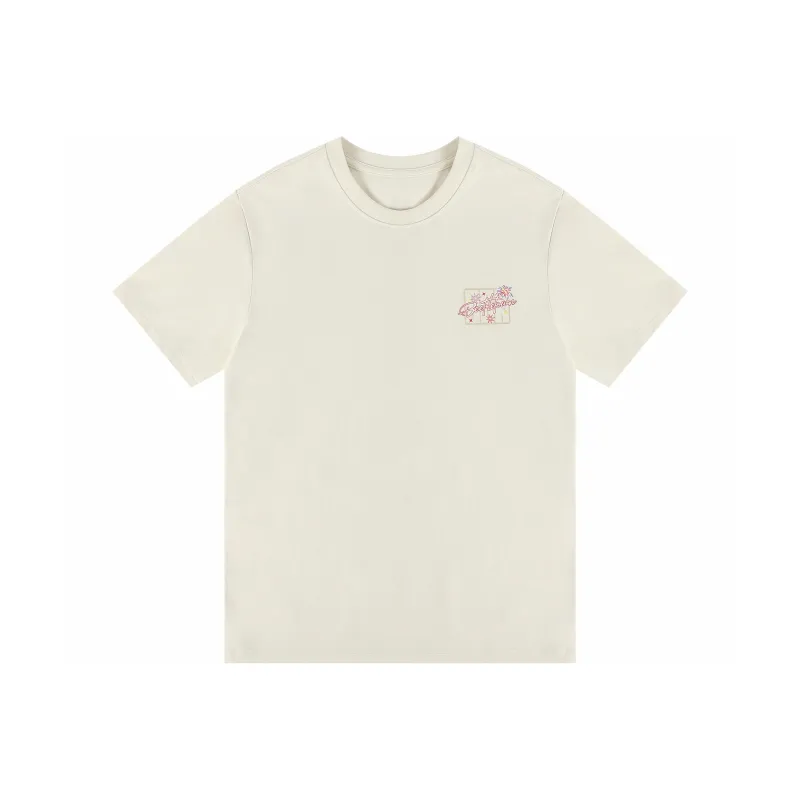 BEETLE TOWN Set in Sleeve Short Sleeved T Shirts Women's-14