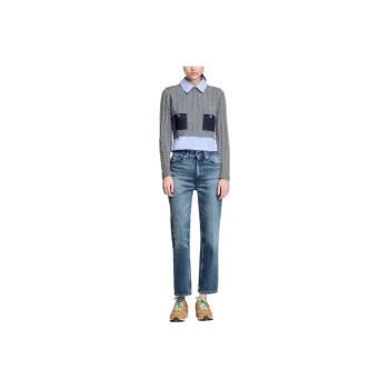 Sandro Layered effect Sweater