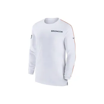 Nike Denver Broncos Sideline Coach Men's Nike Dri FIT Nfl Long Sleeve Top