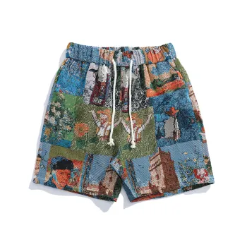 T IRA Casual Shorts Unisex Tahitian Blue